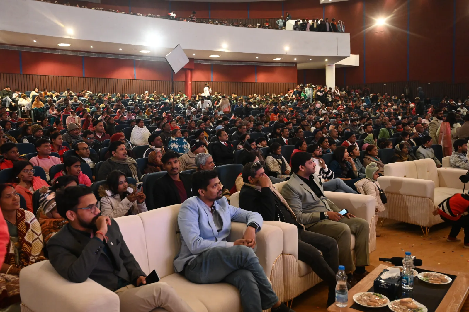 International business conference audience