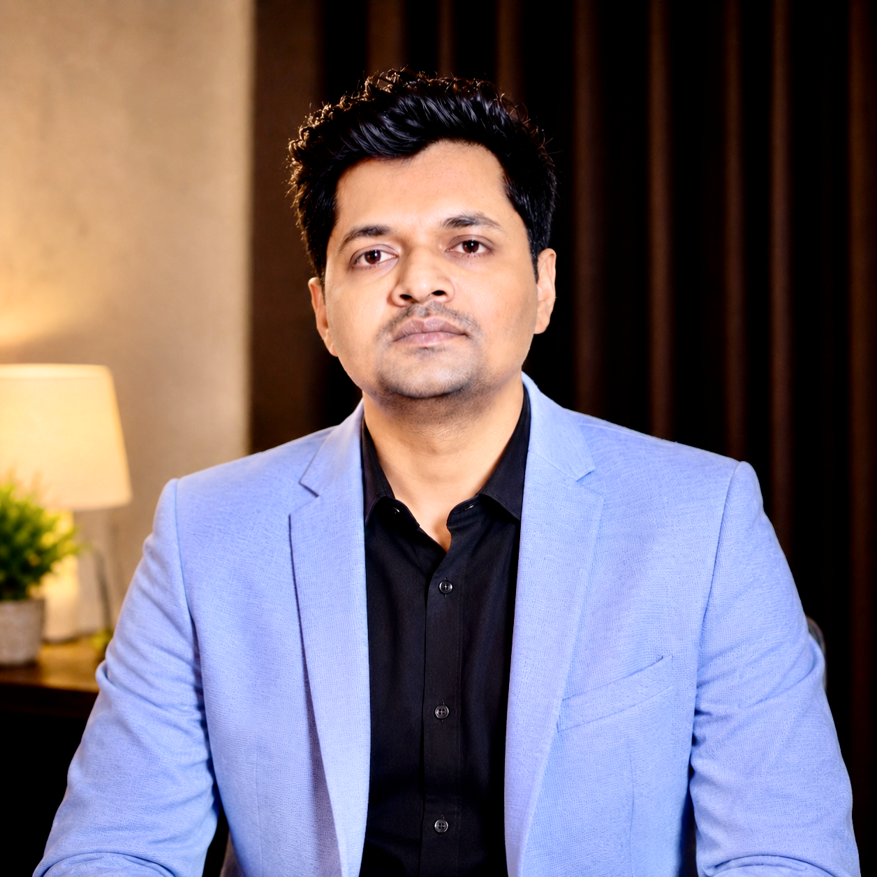 Portrait of Suraj Pandit, Founder & CEO of Givni Private Limited — business automation and real-estate growth strategist based in Patna, India