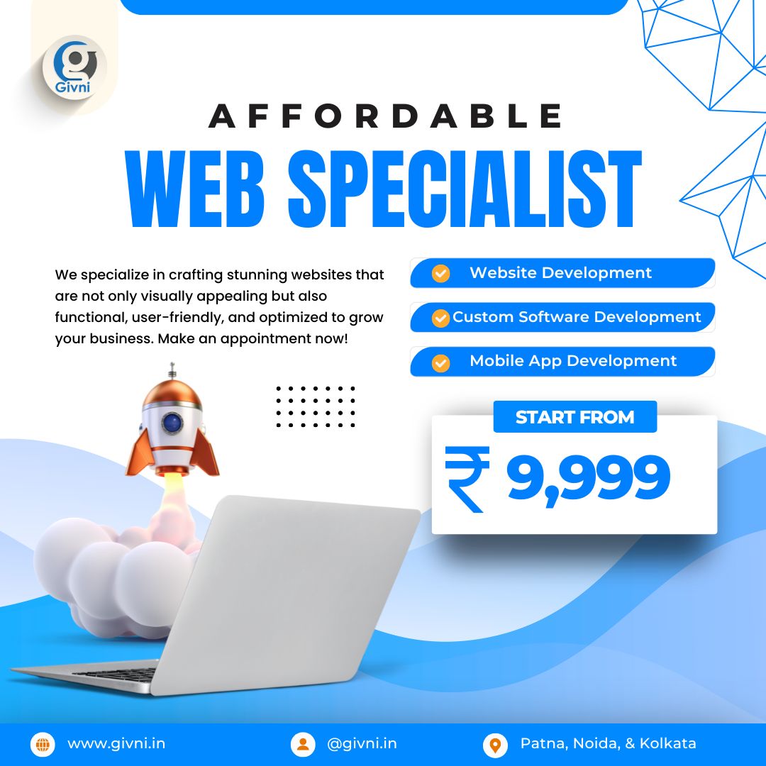 Website Development Company in Patna – Givni