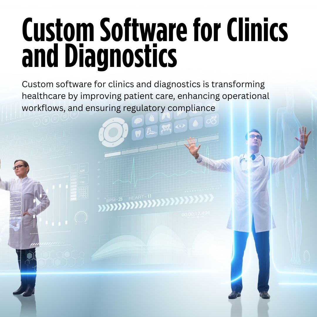 Custom Software for Clinics and Diagnostics – Enhancing Healthcare Operations