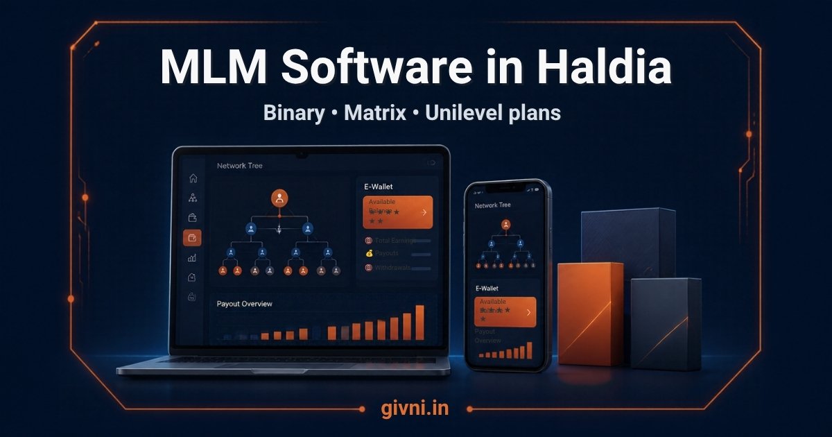 MLM Software in Haldia | হলদিয়ায় MLM সফটওয়্যার, billing ও inventory একসঙ্গে