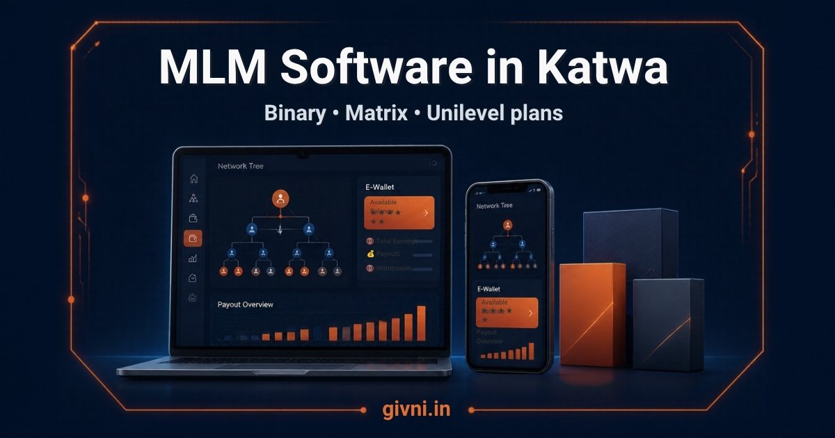 MLM Software in Katwa | কাটোয়ায় MLM সফটওয়্যার: binary, matrix ও unilevel প্ল্যান
