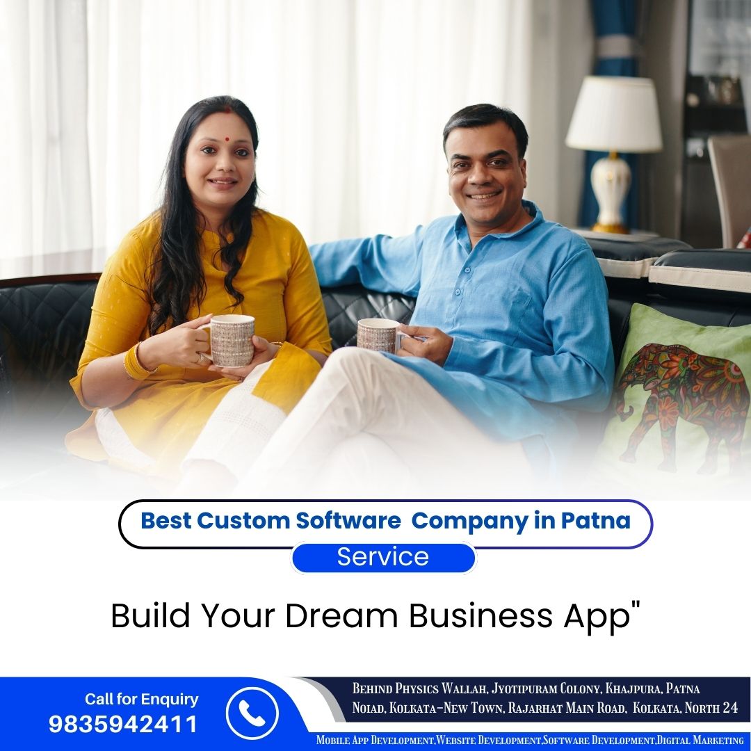 Best Custom Software Development Company in Patna 2025 | Build Your Dream Business Software