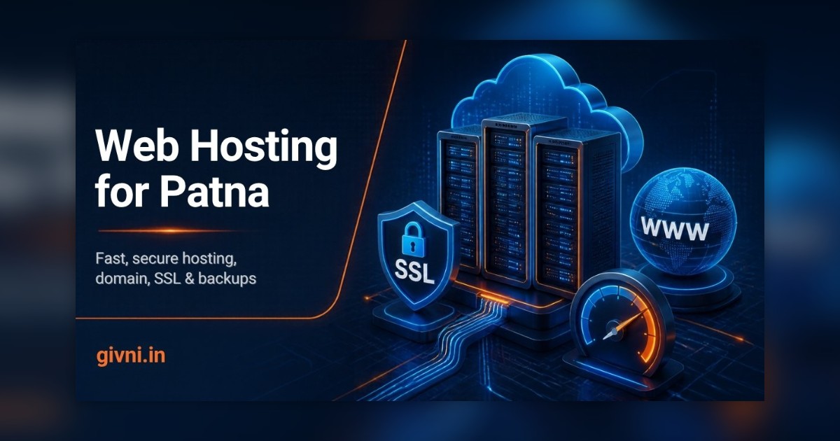 Domain and Hosting in Patna: Who Should Own Your Business Website?