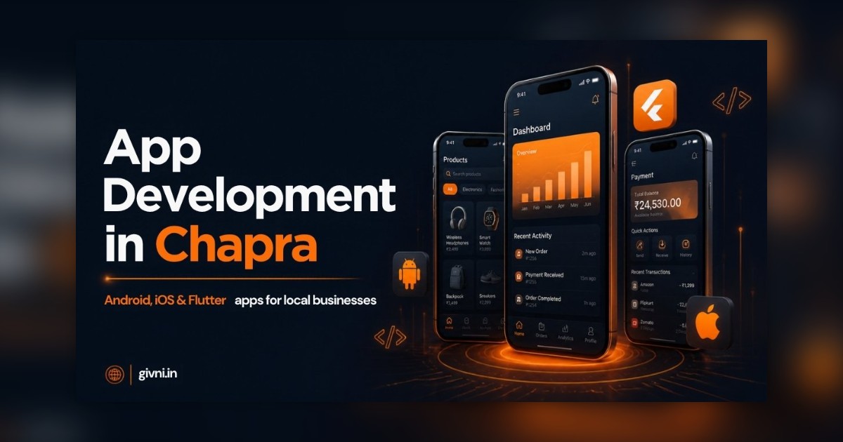 Small Town, Smart App: What App Development in Chapra Does Differently