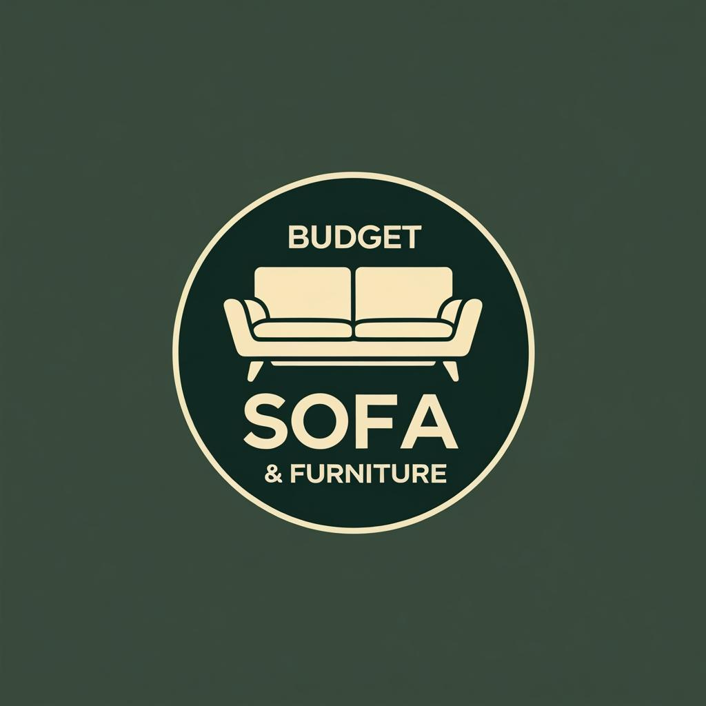 Budget Sofa Furniture Logo logo