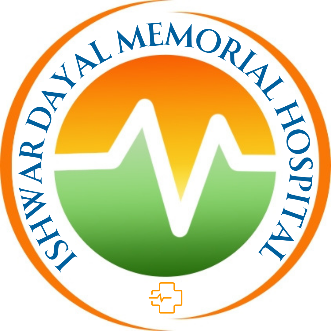 Ishware Dayal Memorial Hospital Logo logo