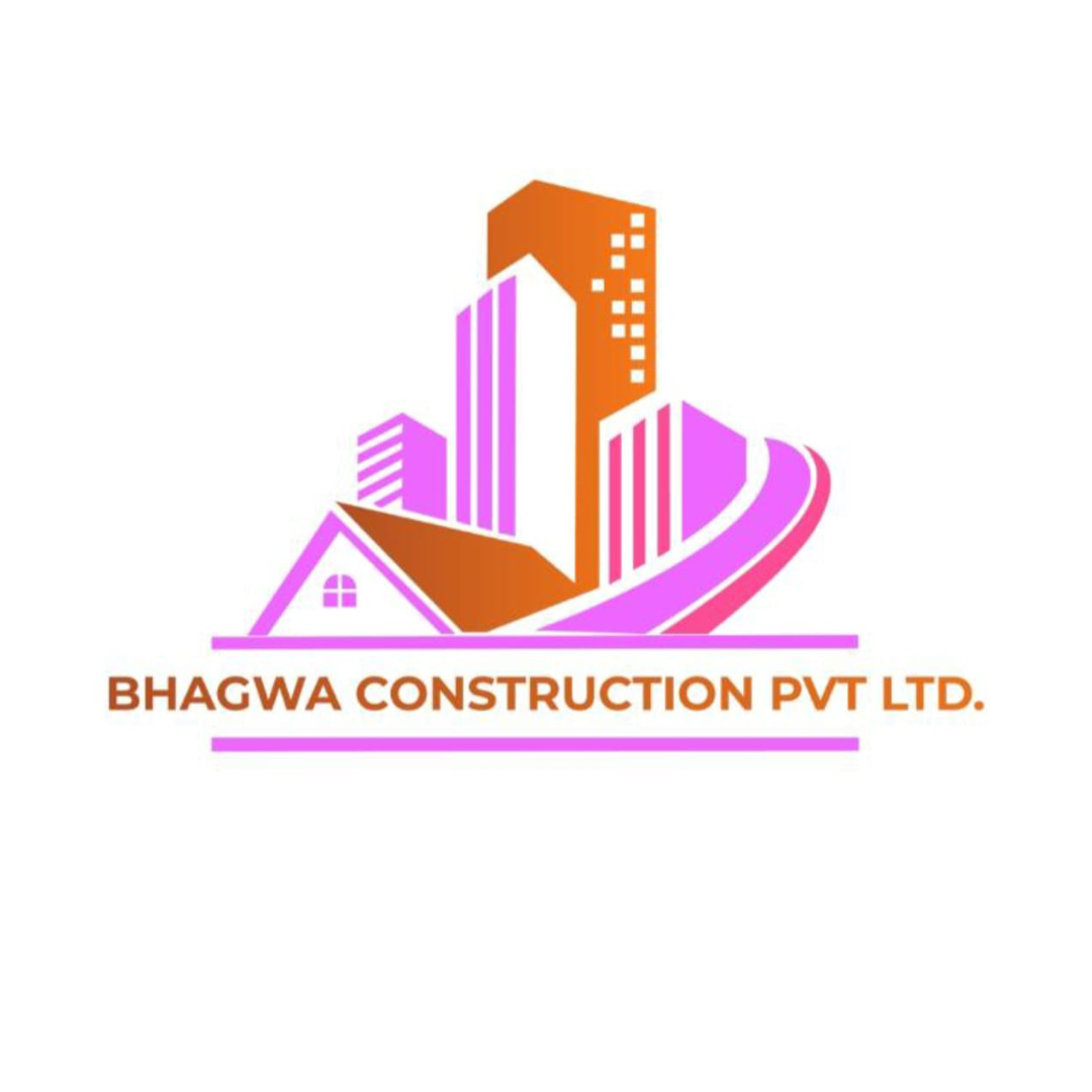 Bhagwa Constructions  Logo logo